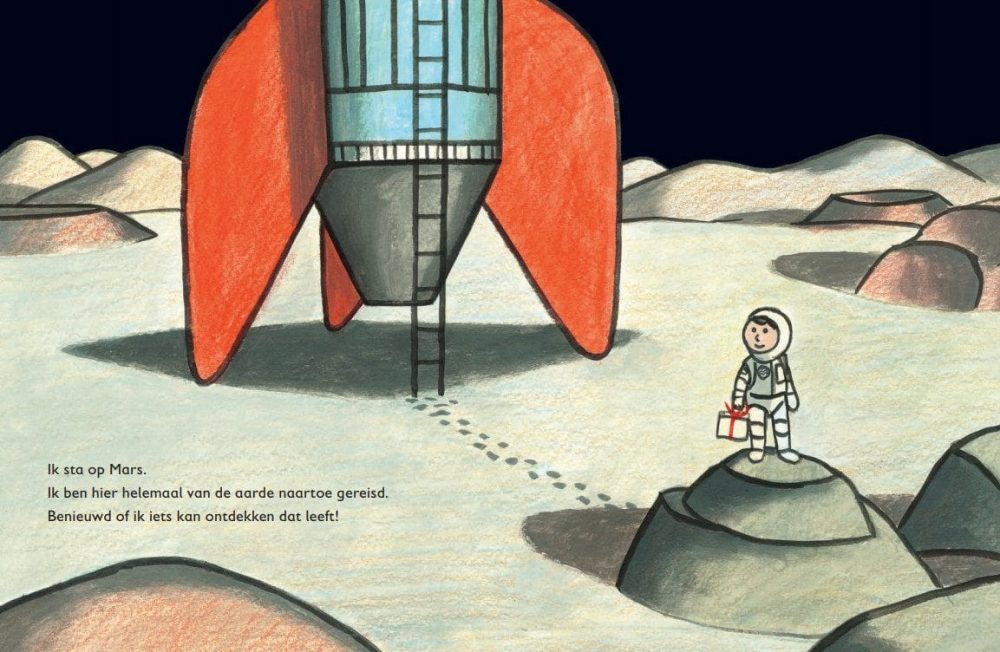 Is er leven op Mars? - Jon Agee - de Kinderboekenbaas