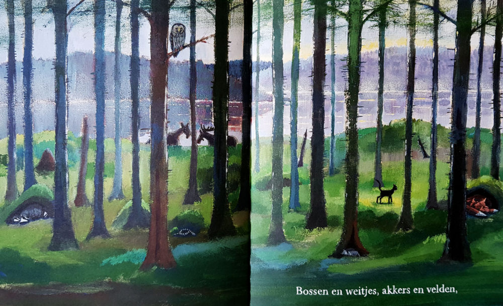 Alles gaat slapen want nu is het nacht - Astrid Lindgren & Marit