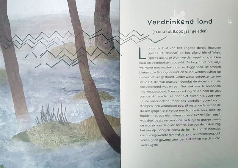 Onder de golven - het verhaal van Doggerland - Linda Dielemans & Djenné Fila